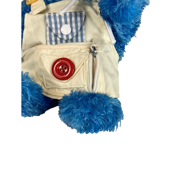 Sesame Street Teach Me Cookie Monster Chef Plush Stuffed Animal Gund 15" - Picture 3 of 12